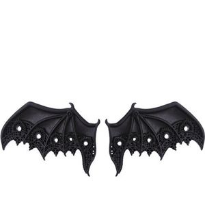Restyle Black Batwing Hair clips